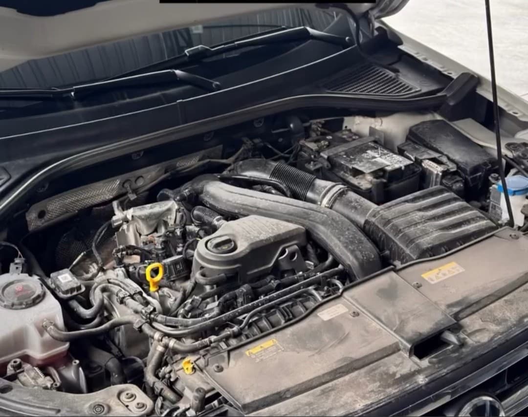 Detaylı Motor Temizliği — öncesi